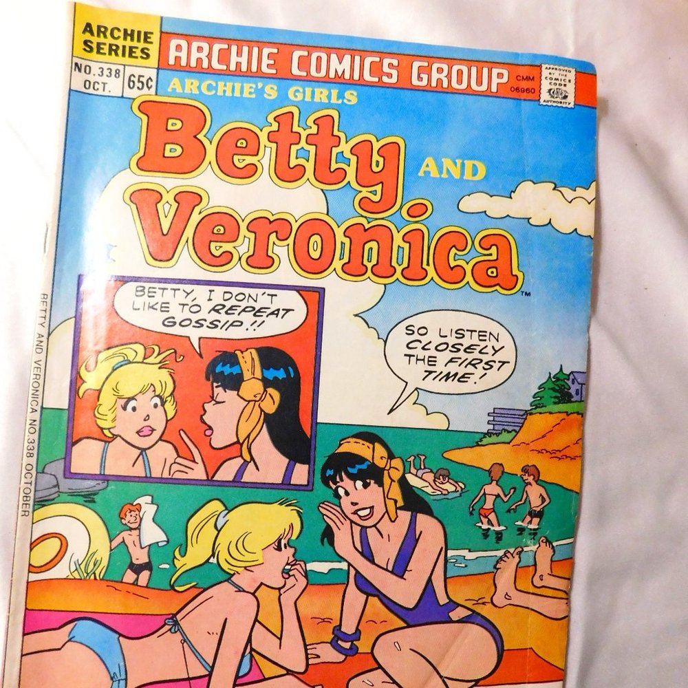 Archie Comic Series Betty and Veronica Summer Bummer Comic Book 1985